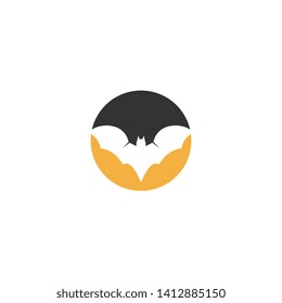 Bat Logo Template Design Vector