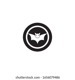 Bat logo template vector icon design