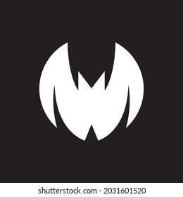 Bat logo template vector icon design