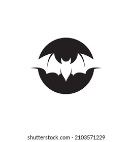 Ilustración vectorial de la plantilla de logotipo de Bat