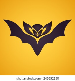 Bat logo Vector