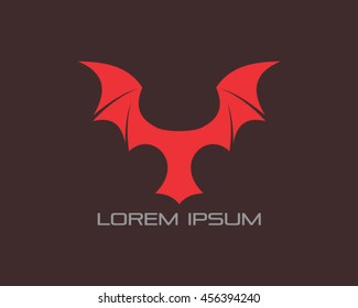 Bat Logo Vector