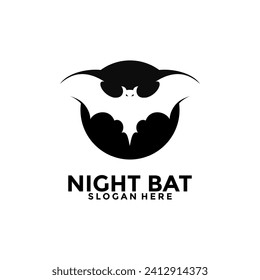 Bat logo vector, Creative Bats logo design template