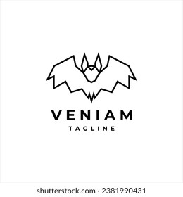 Bat logo vector icon design template