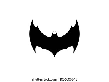 Bat logo vector icon template
