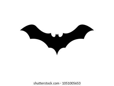 Bat logo vector icon template