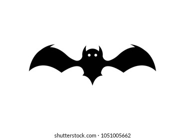 Bat logo vector icon template