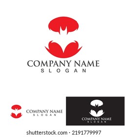 Bat logo vector icon template illustration design
