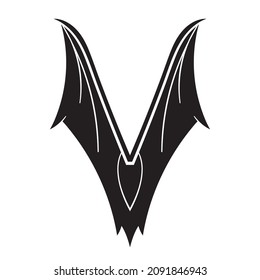 bat logo vector illustration design