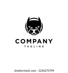 Bat mask bulldog Vector logo icon vector Template.eps