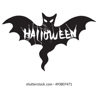 bat monster ghost halloween object