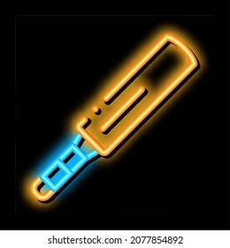 Bat neon light sign vector. Glowing bright icon Bat sign. transparent symbol illustration