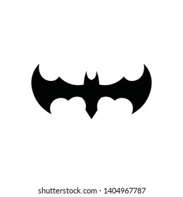 bat open wings flying concept elements icon
