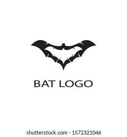 bat open wings flying concept elements icon 