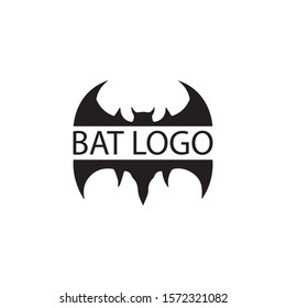bat open wings flying concept elements icon 