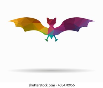 bat poly icon