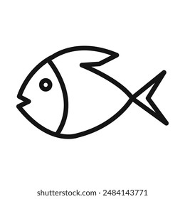 Bat Ray Fish icon black and white vector sign