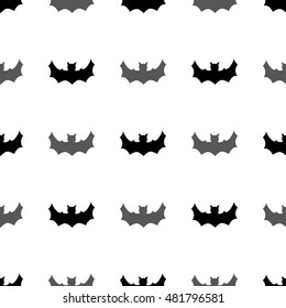 Bat. Seamless pattern. Halloween. Night-bird. For your design.