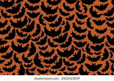 bat seamless pattern in vector for background, fabric, cover, wrapping, etc