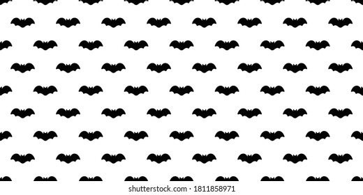 bat seamless pattern vector Halloween dracula Vampire ghost cartoon doodle gift wrap paper illustration design