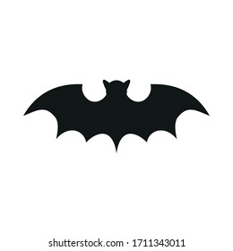 Bat shape basic vector graphic