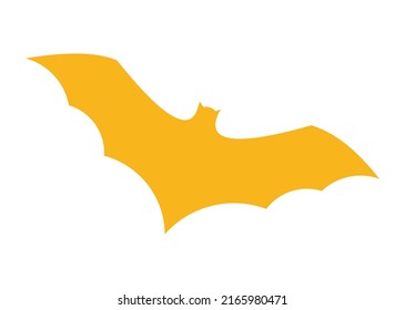 bat shape icon or symbol design
