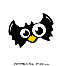 Bat sign Branding Identity Corporate vector logo design template Isolated on a white background