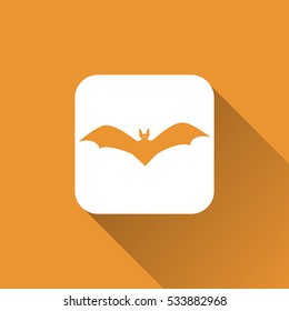 bat sign. icon design