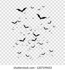 Bat silhouette. Design template. Bat icon Halloween Party. Vector.