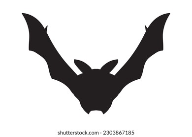 Bat Silhouette, Halloween bat, Flying bat
