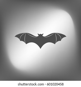 Bat silhouette icon