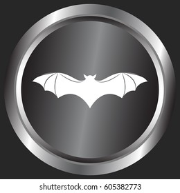 Bat silhouette icon