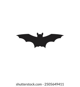 Bat Silhouette Logo Vector Illustration