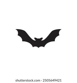 Bat Silhouette Logo Vector Illustration