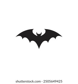 Bat Silhouette Logo Vector Illustration