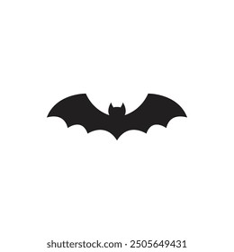 Bat Silhouette Logo Vector Illustration