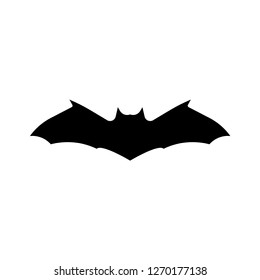 Bat Silhouette. Vector Illustration.