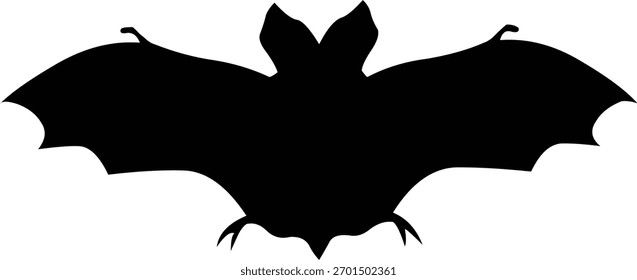 A Bat silhouette vector illustration