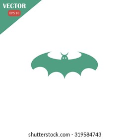 bat silhouettes - Halloween vector illustration