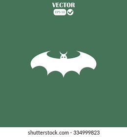 bat silhouettes - Halloween vector illustration