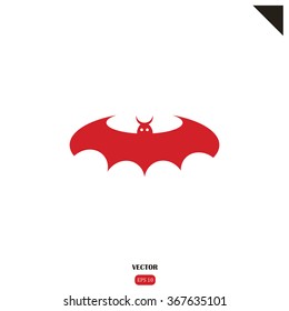 bat silhouettes - Halloween vector illustration