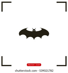 bat silhouettes - Halloween vector illustration
