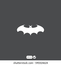 bat silhouettes - Halloween vector illustration