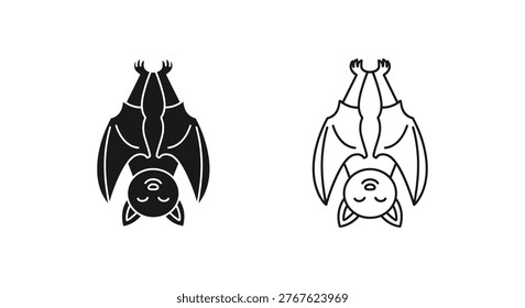 Bat Species Identification Guide Flying Mammals Vector