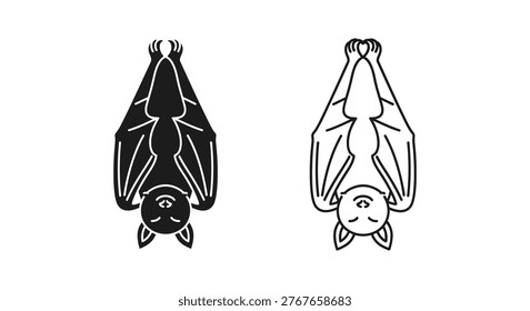 Bat Species Identification Guide: Flying Mammals Up Close Vector