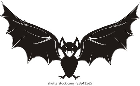 bat in vector format