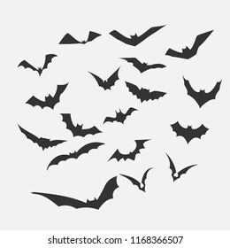 Bat vector for Halloween Content