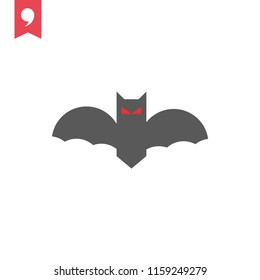 bat vector icon