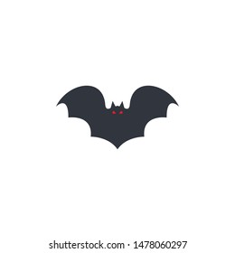 Bat vector icon 