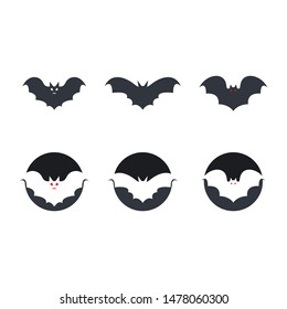 Bat vector icon 